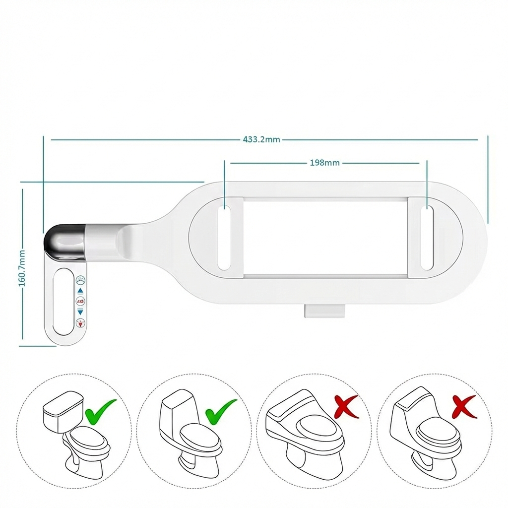 SaniDaheim Vital Dusch - WC